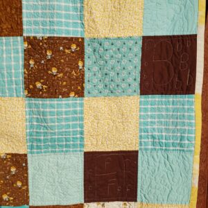 Oversized Twin Cowboy Learning Quilt Set
